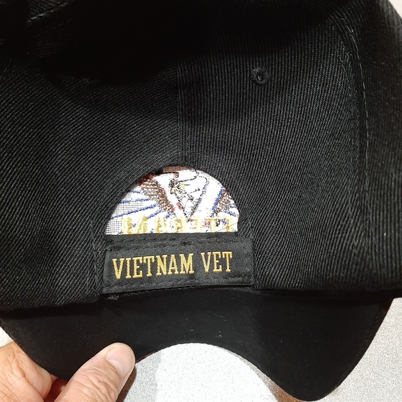 Vietnam veteran time was served men's baseball cap - Picture 5 of 5